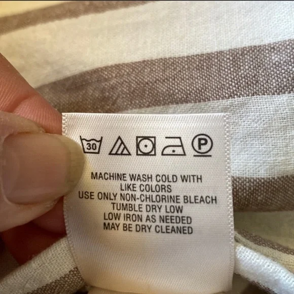 Pants. Anthropologie linen slacks. Size 6. New. No tags - Picture 6 of 6